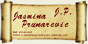 Jasmina Prunarević vizit kartica